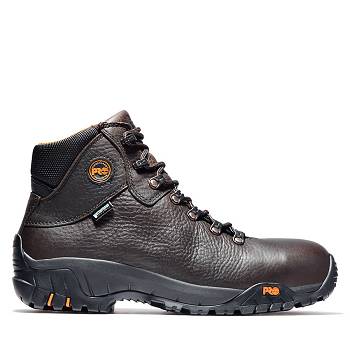 Timberland PRO TiTAN Trekker Alloy Toe - Hnede Nepremokave Topanky Panske, TB0366B